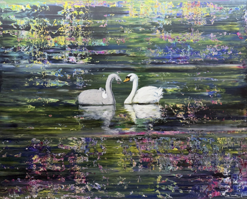 OTTO WAALKES & MAX HEIDE: Peace (Leinwanddruck)